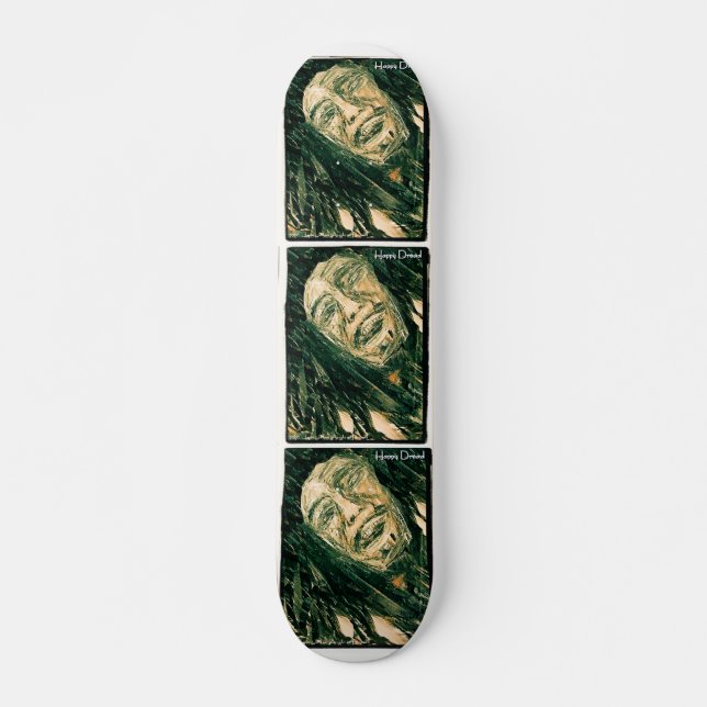 GLAD SKRÄCK SKATEBOARD BRÄDA 21,5 CM (Framsida)