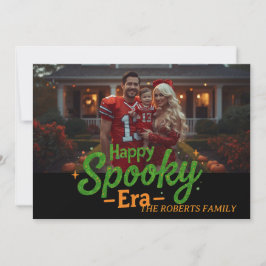 Glad skräckig era-kort, foto halloween 2026 kort