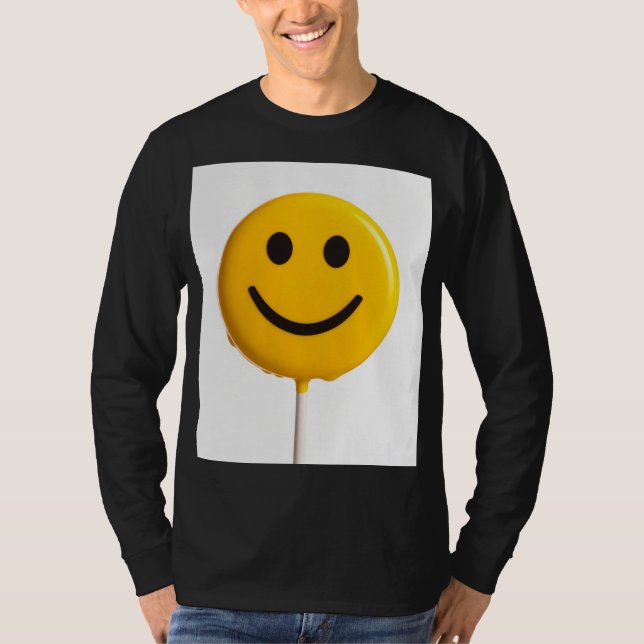 glad smiley t shirt (Framsida)