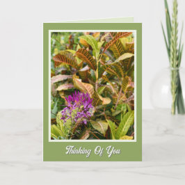 Glad Snabb Återhämtning Tänker På Dig Kort