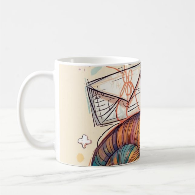 Glad Snigelpost Mugg (Vänster)