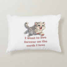 Glad Snöleopard Vilda Djur Bevarande Inspirati