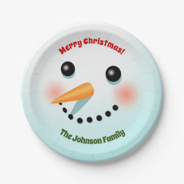 Glad Snömannen Ansikte