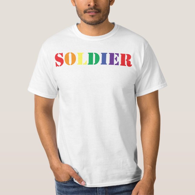 GLAD soldat Tee Shirt (Framsida)