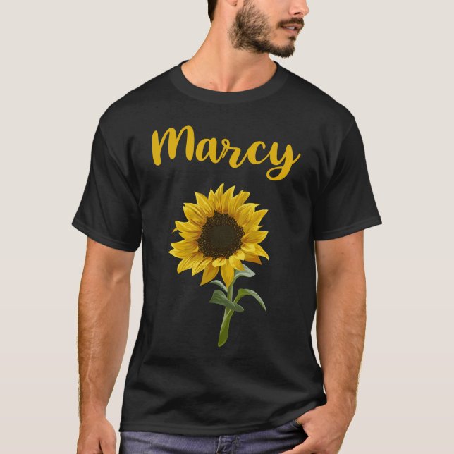 Glad Solros - Marcy Namn T Shirt (Framsida)