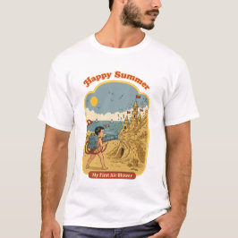 Glad sommar: Min första luftfläktMäns grundläggand T Shirt