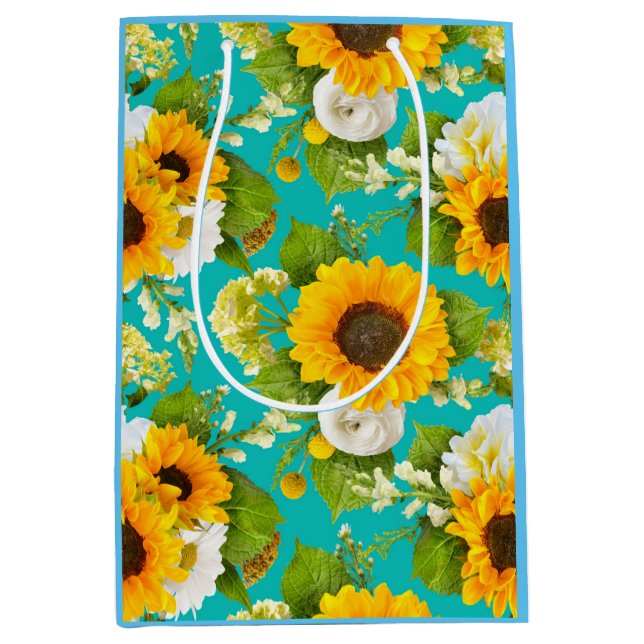 Glad sommarsolrosmönster (Framsidan)