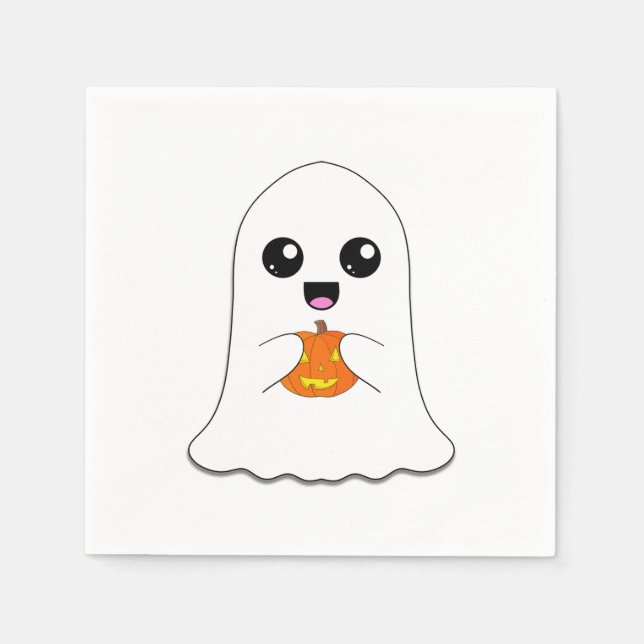 Glad spöke pappersservett (Framsidan)