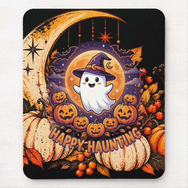 Glad spökstund  musmatta (Framsidan)