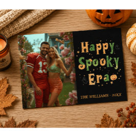 Glad spöktids-kort, foto halloween 2026 inbjudningar