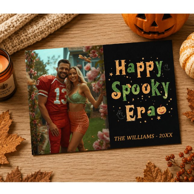 Glad spöktids-kort, foto halloween 2026 inbjudningar (Skapare uppladdad)