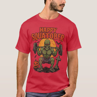 Glad Squatober Ben Dagen Utmaning Vintage Hallowee T Shirt