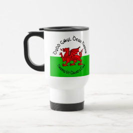Glad St Davids dag i keltisk stil Resemugg