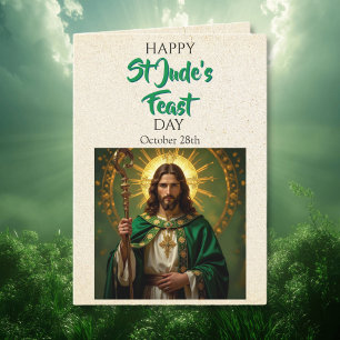 Glad St Jude-dagen 28 oktober Kort