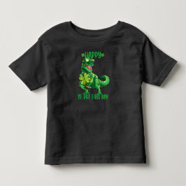 Glad St Pat Trex Dag Dinosaur Barn St Patricks T Shirt