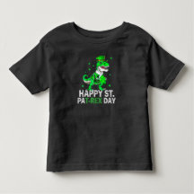 Glad St Pat Trex Dag Dinosaur Bebis St Patricks