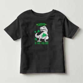 Glad St Pat Trex Dag Dinosaur Bebis St Patricks T Shirt