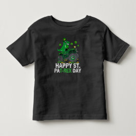 Glad St Pat Trex Dag Dinosaur Bebis St Patricks T Shirt