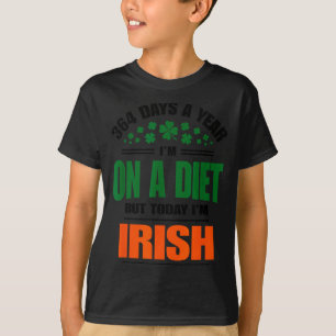 Glad St Pat Trex Dag Dinosaur Bebis St Patricks T Shirt