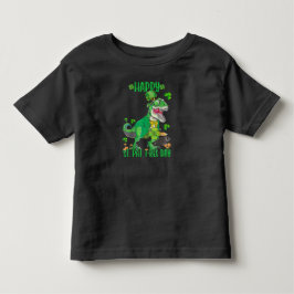 Glad St Pat Trex Dag Dinosaur Bebis St Patricks T Shirt