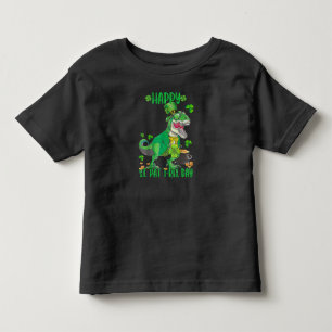 Glad St Pat Trex Dag Dinosaur Bebis St Patricks T Shirt