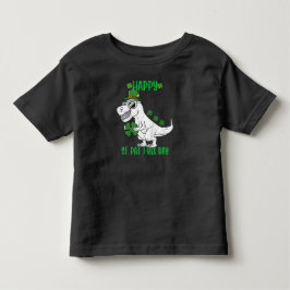 Glad St Pat Trex Dag Dinosaur Bebis St Patricks T Shirt
