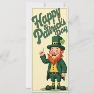 Glad St. Patrick’s Day Söt Tomte