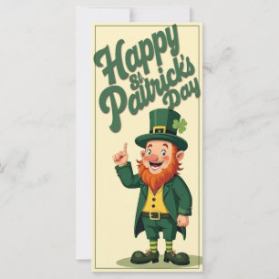 Glad St. Patrick’s Day Söt Tomte