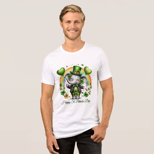 Glad St. Patrick’s Herr-  T Shirt (Framsida Full)