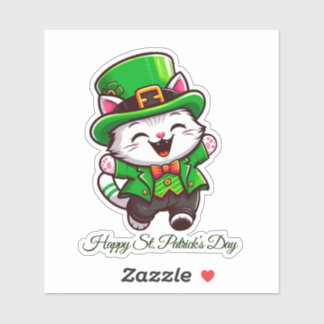 Glad St. Patrick’s-klistermärke Klistermärken