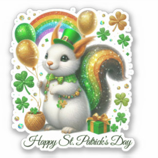 Glad St. Patrick’s-klistermärke Klistermärken