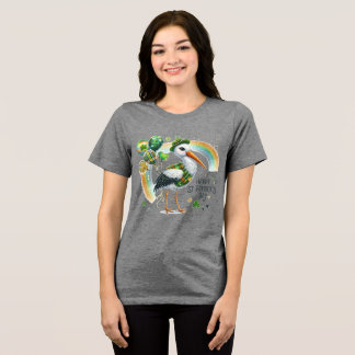 Glad St. Patrick’s Kvinnor T Shirt