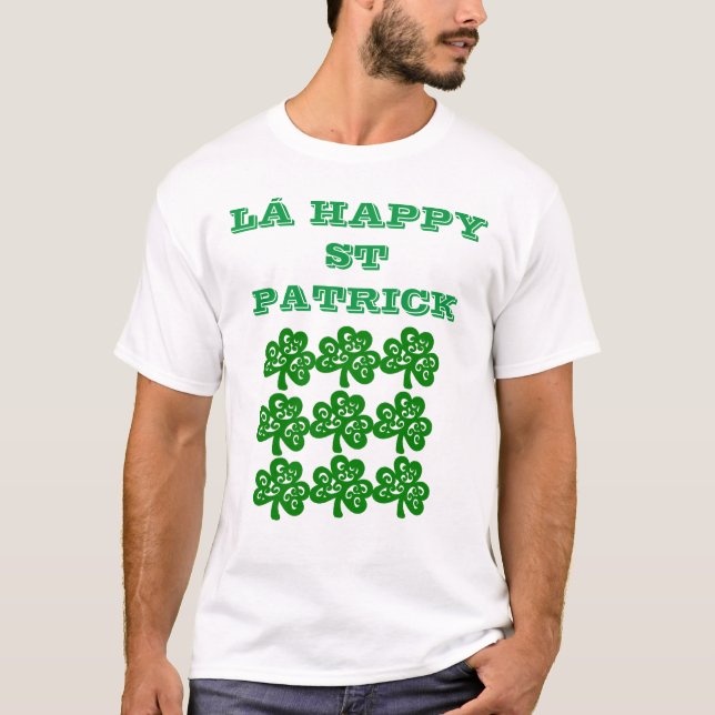 GLAD ST PATRICK T SHIRT (Framsida)