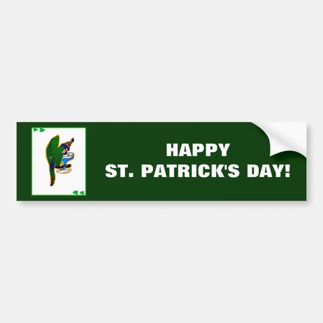 GLAD ST. PATRICKS DAG! BILDEKAL (Framsidan)