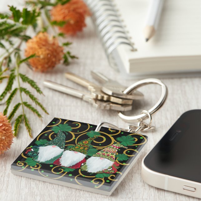 Glad St. Patricks dag GNOMES     (Högra Framsidan)