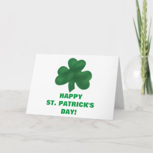 GLAD ST. PATRICKS DAG HELGKORT