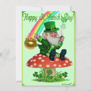 GLAD ST. PATRICK'S DAG JULKORT