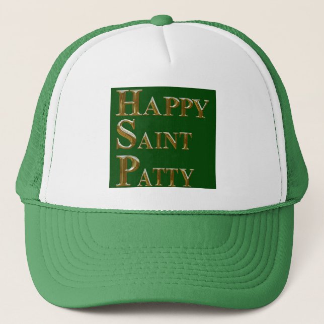 GLAD ST. PATRICKS DAG KEPS (Framsida)