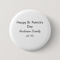 Glad st. Patricks dag namn familj plats enkel g