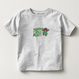 Glad St. Patricks dag Ruffle T-shirt