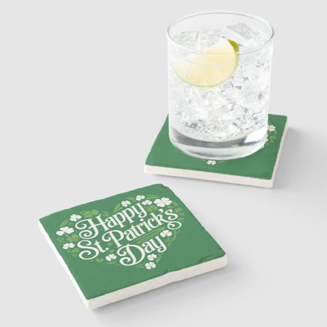 Glad St. Patricks dag  Stenunderlägg (Sidan)