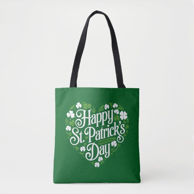 Glad St. Patricks dag  Tygkasse (Framsida)