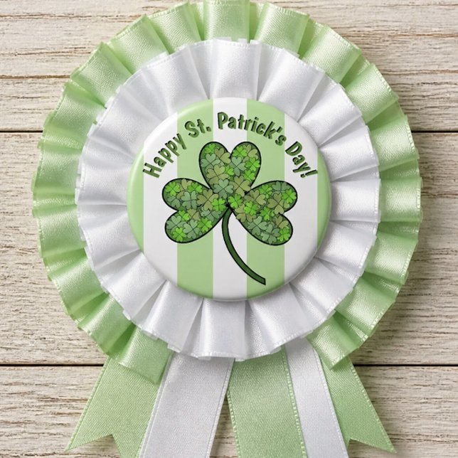 Glad St. Patrick's Day 3-tums knapp (Skapare uppladdad)