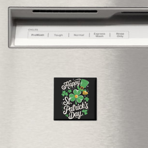 Glad St Patrick's Day irländskt arv St Patty's  Magnet