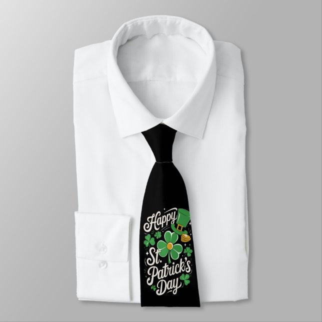 Glad St Patrick's Day irländskt arv St Patty's  Slips (Bunden)