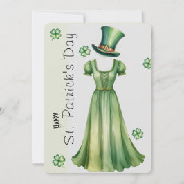Glad St. Patrick's Day Julkort