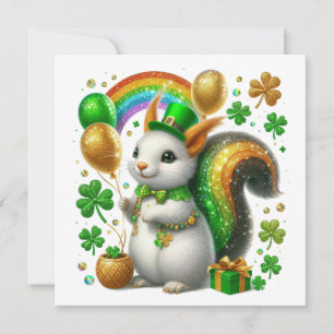 Glad St. Patrick's Day  Julkort