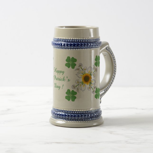 Glad St. Patrick's Day ! Klöver med Calla Sejdel (Framsida höger)