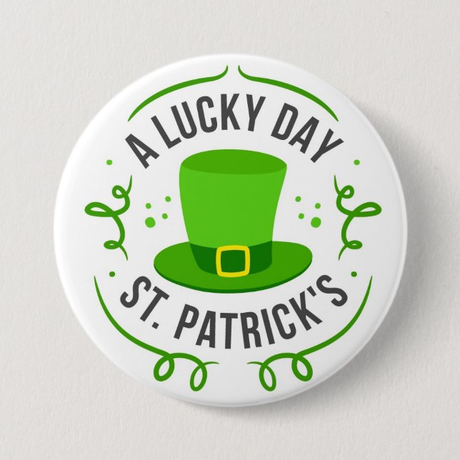 Glad St. Patrick's Day-knapp Knapp (Framsida)