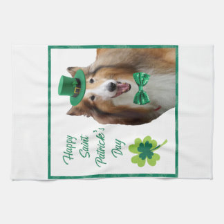 Glad St. Patrick's Day Kökshandduk